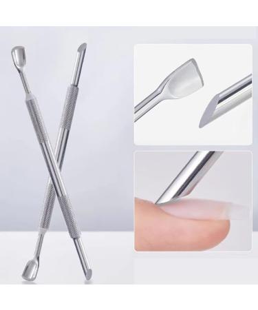 Stainless Steel Nail & Cuticle Care: Precision Toolsfor At-Home Manicures & Pedicures-Expert(1 colored titanium) - Buy Online on SooperMarket.com