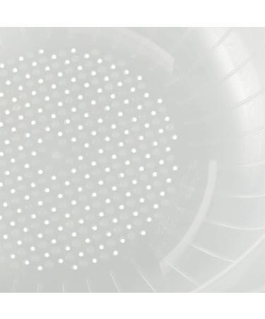 Japanese Rice Washing Bowl with Side and Bottom Drainers (10") - Buy Online on SooperMarket.com