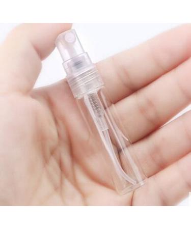 20Pcs Portable Clear 5ml Glass Atomizer Spray Bottles - Refillable Travel Perfume Containers | Must-Have Makeup Tool - Buy Online on SooperMarket.com