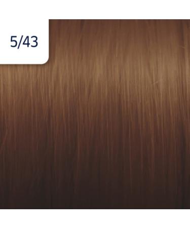 Buy Wella Illumina 5/43 Light Brown/Red Gold - 60ml & 120ml Pack | International Shipping Available - Buy Online on SooperMarket.com