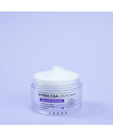Hyper CGA Cica Cream 50ml - Low-Irritation Soothing Cream for Sensitive Skin | Moisturizing & Elasticity with Centella & Antifect - Buy Online on SooperMarket.com