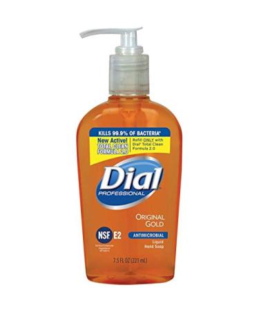 Liquid Dial Antimicrobial Liquid Soap - 7.5 oz Pump Bottle - Buy Online on SooperMarket.com