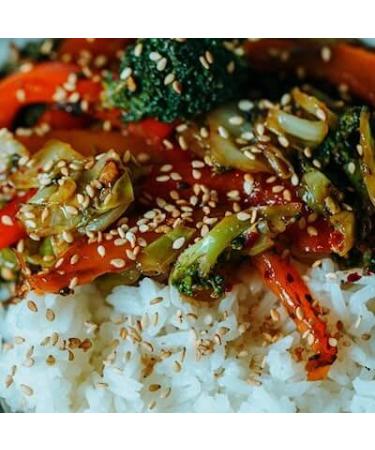 Buy Camelur 500g Bio Sesame Seeds - Organic Peeled & Undooted - Additive-Free Sesame Grains in Biodegradable Packaging - International Shipping Available - Buy Online on SooperMarket.com
