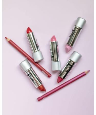 Zuzu Luxe Lip Color Lipstick in Sazerac - Pinkish Peach/Warm Pearl | 0.13 oz | Paraben-Free, Vegan, Gluten-Free, Cruelty-Free, Non-GMO - Buy Online on SooperMarket.com