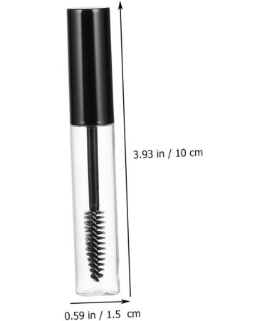 Gogogmee 9 Set Empty Mascara Bottle Eyelash Growth Oil Bottle Lip Cream Bottle Empty Funnel Abs Transparent - Buy Online on SooperMarket.com