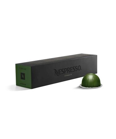 Nespresso VertuoLine Stormio Coffee Capsules - 40-Count Intense Premium Espresso Pods