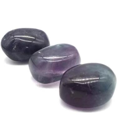 5pc 25mm-30mm Rainbow Fluorite Tumble Stones Polishing Gemstone for ERTEYIN - Buy Online on SooperMarket.com
