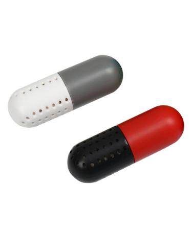 Lurrose 2pcs Shoes Capsules Pill Capsules Men Natural Odor Busterz Pills Odor Eliminator Balls Shoes Capsules Dorm Supply Closet Dehumidify Tool Home Supply