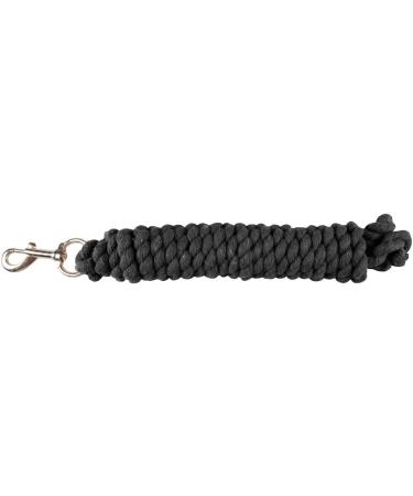 Horze Basic Cotton Lead Rope - 12ft - Black - One Size - Buy Online on SooperMarket.com