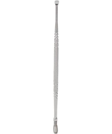 Stainless Steel Double Head Ear Spoon - Ergonomic Design for Home Use - Relieve Itching - Silver - Buy Online on SooperMarket.com