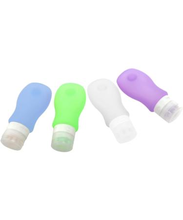 minkissy 4 Travel Shampoo Bottle Refillable Lotion Container Refillable Lotion Bottle Empty Travel Tube Small Shampoo Dispenser Empty Shampoo Tube Toiletries Dispenser Travel Size Portable - Buy Online on SooperMarket.com