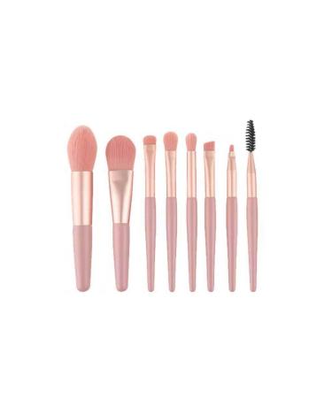 Dajidafu 8 Pieces/Set Makeup Brush Eye Shadow Foundation Brushes Portable Eyebrow Eyelash Concealer Make Up Tools Learner