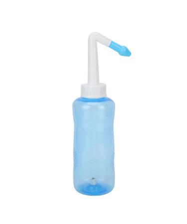 Neti Pot Sinus Rinse Bottle Neilmed Sinus Rinse Squeeze Bottle Only with 2PCS Nozzles 500ml Nasal Wash Bottle Nose Cleaner Nasal Irrigation