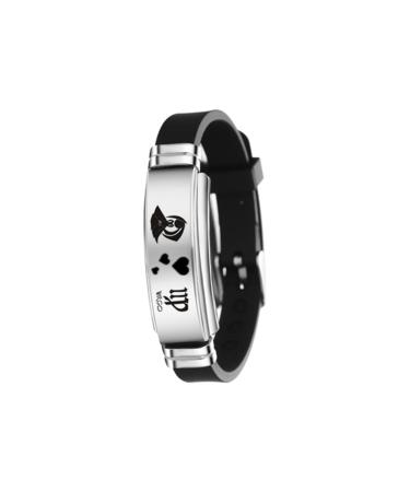 PACKOVE Couples Bracelets Friendship Bracelets Mens Bracelet Stainless Steel Bracelet Twelve Constellations Bracelet Stainless Steel Bangle Couple Bracelet Miss Wristband Fashion