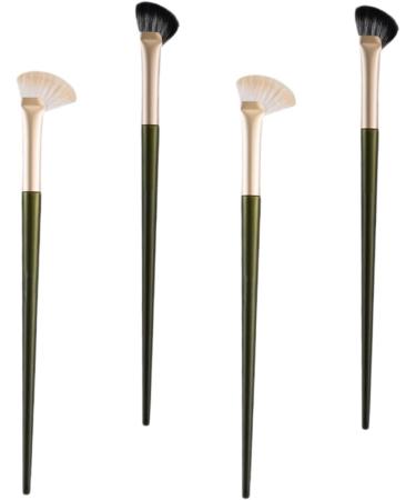 Baluue 20 Pcs Nose Shadow Brush Flat Concealer Brush Eye Shadow Brush Makeup Tool Nose Contour Brush Concealer Brush under Eye Angled Makeup Brush Eyeshadow Brush Cosmetic Brush - Buy Online on SooperMarket.com