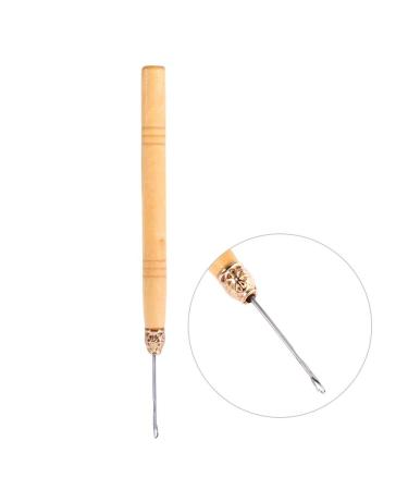 Buy FILFEEL Hair Extension Kit - 100PCS Dark Brown Silicone Beads Microrings Hook Needle Pull Loop & Plier Tool for Seamless Extensions - Buy Online on SooperMarket.com