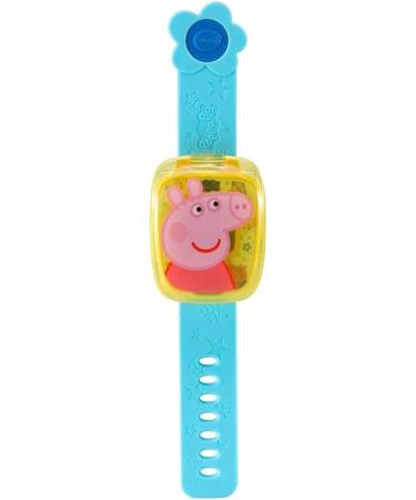 Buy VTech 80-526064 Peppa's Learning Clock in Blue | Fun Educational Toy for Kids | International Shipping Available - Buy Online on SooperMarket.com