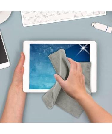 EverCleen High-Tech Extra Soft Microfiber Cloth Set (3 Pack) - Premium Cleaning for Displays Monitors TVs & Tablets - Made in Germany - Buy Online on SooperMarket.com
