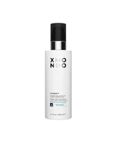 XMONDO Hair Hydrify Hydrating Leave-in Conditioning Mist | MoistureBind Technology Restores Hydration & Eliminates Frizz Plant Based Extracts Revitalize Damaged Hair Vegan Formula 6.7 Fl Oz 1-Pack