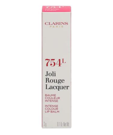 Buy Clarins Joli Rouge Lacquer Lipstick 754L - Vanilla | International Shipping Available - Buy Online on SooperMarket.com