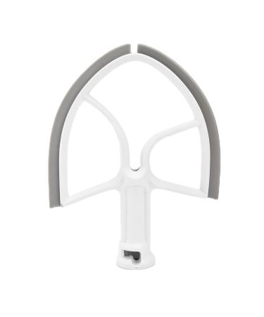 Plastic Flex Edge Beater for 5QT Bowl-Lift Stand Mixer Blender Whip Mixing Head Replacement Paddle Parts Kitchen Aid Mixer Attachment