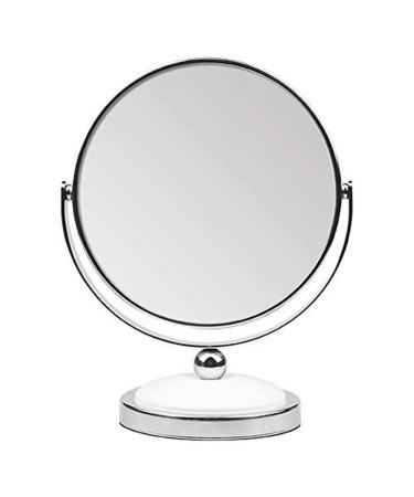 TITANIA cosmetic mirror round standing mirror with normal mirror and 5x magnification 1 pack (1 x 432 g)