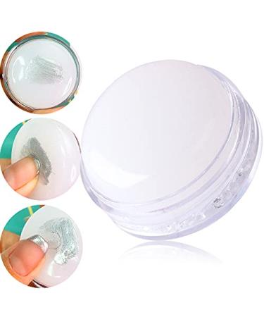 Dornail Clear Silicone Nail Stamper French Tip Nail Art Stamper Jelly Stamper for Nails French Nail Stamper Kit Manicure Nail Art Tools
