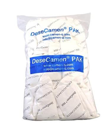 Desecamen - silicail package - desiccant - dehumidifier - moisture absorber - non -toxic - food quality (50 60g) 50 60g