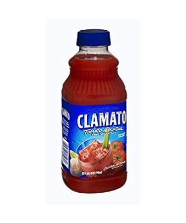 Motts Clamato Juice 946ml - (4 Bottles)