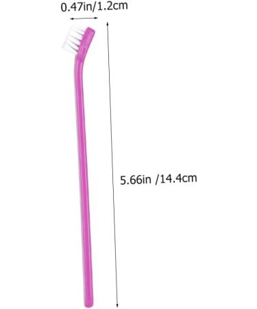 VILLCASE Puppy Toothbrush 6pcs Portable Pet Toothbrush Dog Toothbrushes Dog Toothbrush and Toothpaste Puppy Pet Brush Care - Buy Online on SooperMarket.com
