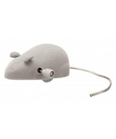 Trixie Plastic Wind up Felt Mouse for Cat 7 cm