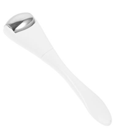 Healeved Stainless Steel Ice Roller Facial Eye Massage Roller Skin Care Tool with Plastic Handle for Puffiness Relief Tighten Pores