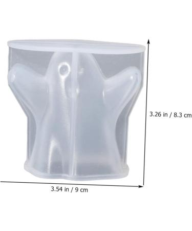 ABOOFAN 2pcs Ghost Silicone Mold Ice Maker Machine Candle Wax for Candle Making Silicone Ice Maker Cake Puck - Buy Online on SooperMarket.com