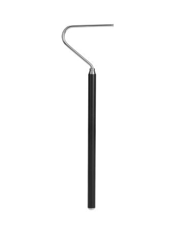 HEEPDD Collapsible Snake Hook Stainless Steel Extensible Snake Hook Retractable Snake Catcher Capture Hook for Outdoor Activities Wild Adventures(39.4 Inch)