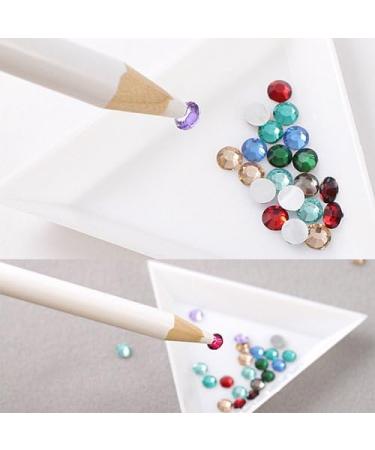 Accessotech Rhinestones Picker Pencil Nail Art Gem Jewel Setter Pen Picking Tool Wax Crystal - Buy Online on SooperMarket.com