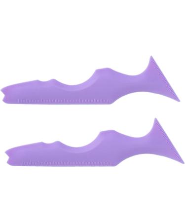 Angoily 4 Pcs Silicone Beauty Ruler Eyeliner Eyeshadow Applicator Guide Makeup Guide Stencils - Buy Online on SooperMarket.com