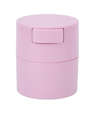 Eyelash Glue Storage Box Large Capacity Prevent Drying for Beauty Lovers (pink)