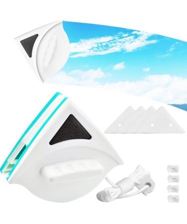 1pc Magnetic Window Cleaner Double Sided Cleaning Brush Tools For High-rise Home Glass Windows Brush Wiper Cleaning Tools - Buy Online on SooperMarket.com