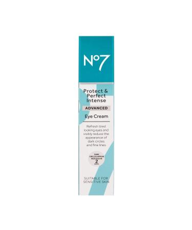 Boots No 7 Protect & Perfect Intense Advanced Eye Cream 15ml - Pack of 1 | 0.51 Fl Oz - Buy Online on SooperMarket.com