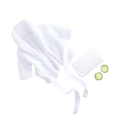 Mikikit 1 set photo props photo accessories for children bathrobes Outfits Baby bathroom ceiling costume children's suit bathrobe.