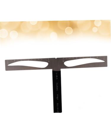 Didiseaon Eyebrow Drawing Tool Brow Stencils Three-point Eyebrow Ruler Template With Box Mold - Buy Online on SooperMarket.com