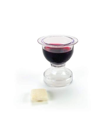 TrueVine Chalice Prefilled Communion Cups and Wafer Set - 1000 Count Pack - Easy-Open Communion with Bread & Juice - Fresh and Convenient for Your Service - Buy Online on SooperMarket.com