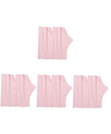 FOMIYES 4 Pairs Ice Silk Nail Gloves Nail Art Supplies Nail Art Fingerless Gloves Uv Gloves for Nails Anti Gloves Uv Manicure Gloves Gel Nail Lamp Uv Gloves Accessories Summer Miss Nylon
