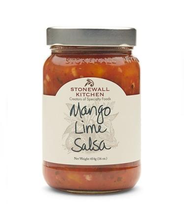 Stonewall Kitchen Mango Lime Salsa, 16 Ounces