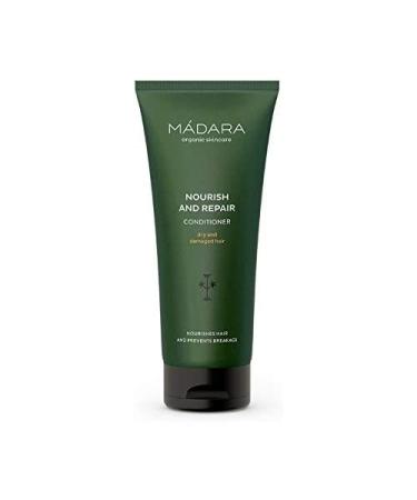 M dara Organic Skincare |Nourish and Repair Conditioner - 200 ml with northern nettle and quince prevents hair breakage and split down deeply nourishing vegan ecocert -certified