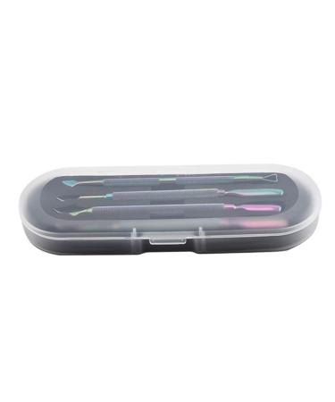 minkissy 1 Nail Tool Pedicure Tool Nail Cuticle Tool Metal Cuticle Pusher Cuticle Scraper Cuticle Trimmer Metal Cuticle Remover Cuticle Pusher Tool Cuticle Spoon Propeller