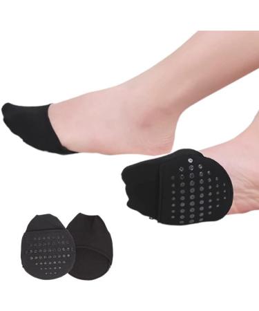 2 Pairs High Heel Silicone Shoe Cushion Pads for Forefoot Pain Relief - Women's Pedicure Socks for Calluses and Corns - Buy Online on SooperMarket.com