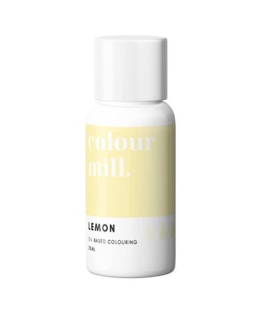 Colour Mill Oil Based Next Genertion Edible Food Paint Colouring for Buttercream Fondant Sugarpaste Icing and Chocolate - Lemon 20ml