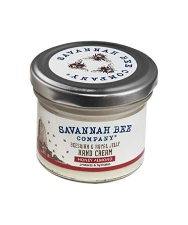 Savannah Bee Co. Beeswax Hand Cream 3.4oz Jar - Honey-Almond | Moisturizing Hand Care - Buy Online on SooperMarket.com