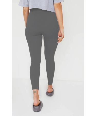 SHADOW DANCE UK Maternity Over Bump Leggings - 10 Light Grey | Pregnancy Baby Tights Support - Buy Online on SooperMarket.com